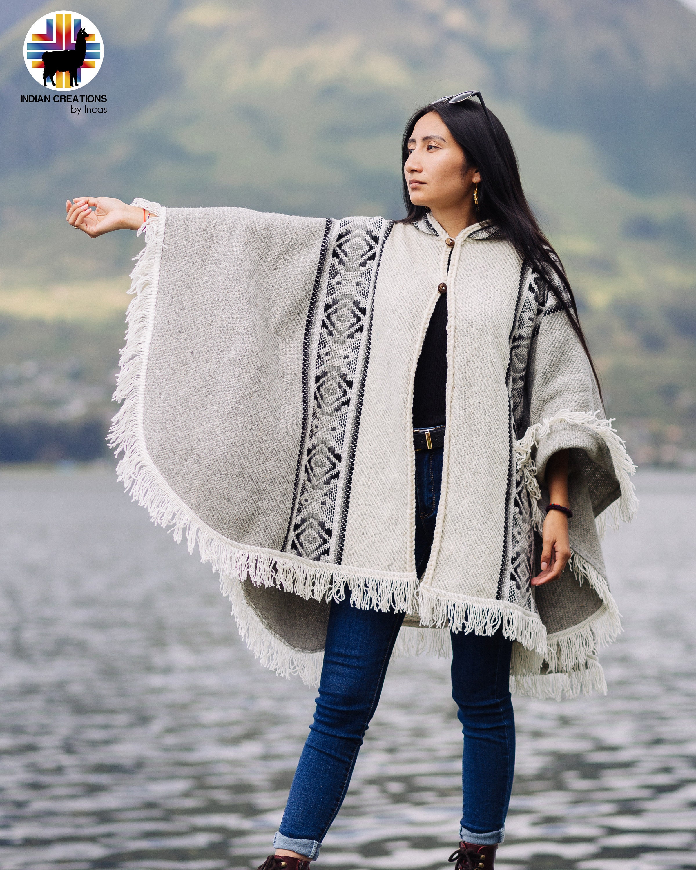 ジャケット・アウター TENNE HANDCRAFTED MODERN cape with hood TENNE HANDCRAFTED MODERN テン ハンドクラフテッド モダン