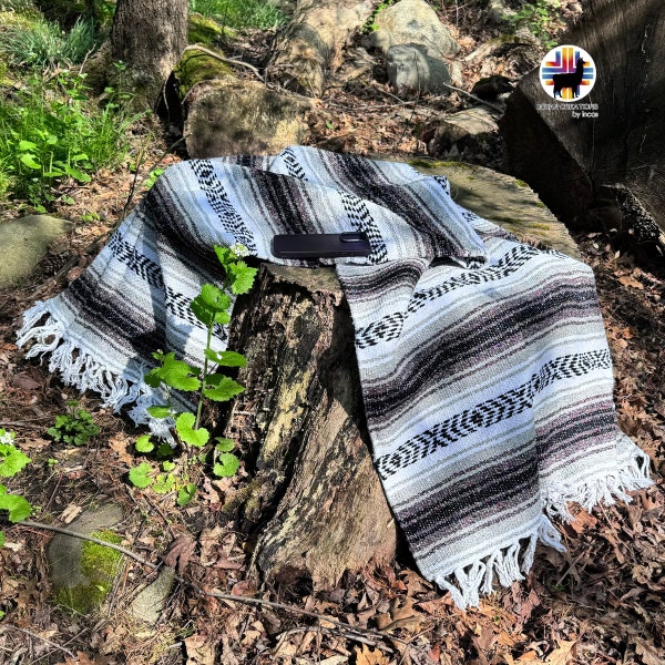 Handmade Mexican Blankets| Yoga Blankets | Handwoven falsa Blankets | Southwest Blankets | FREE SHIPPING!!
