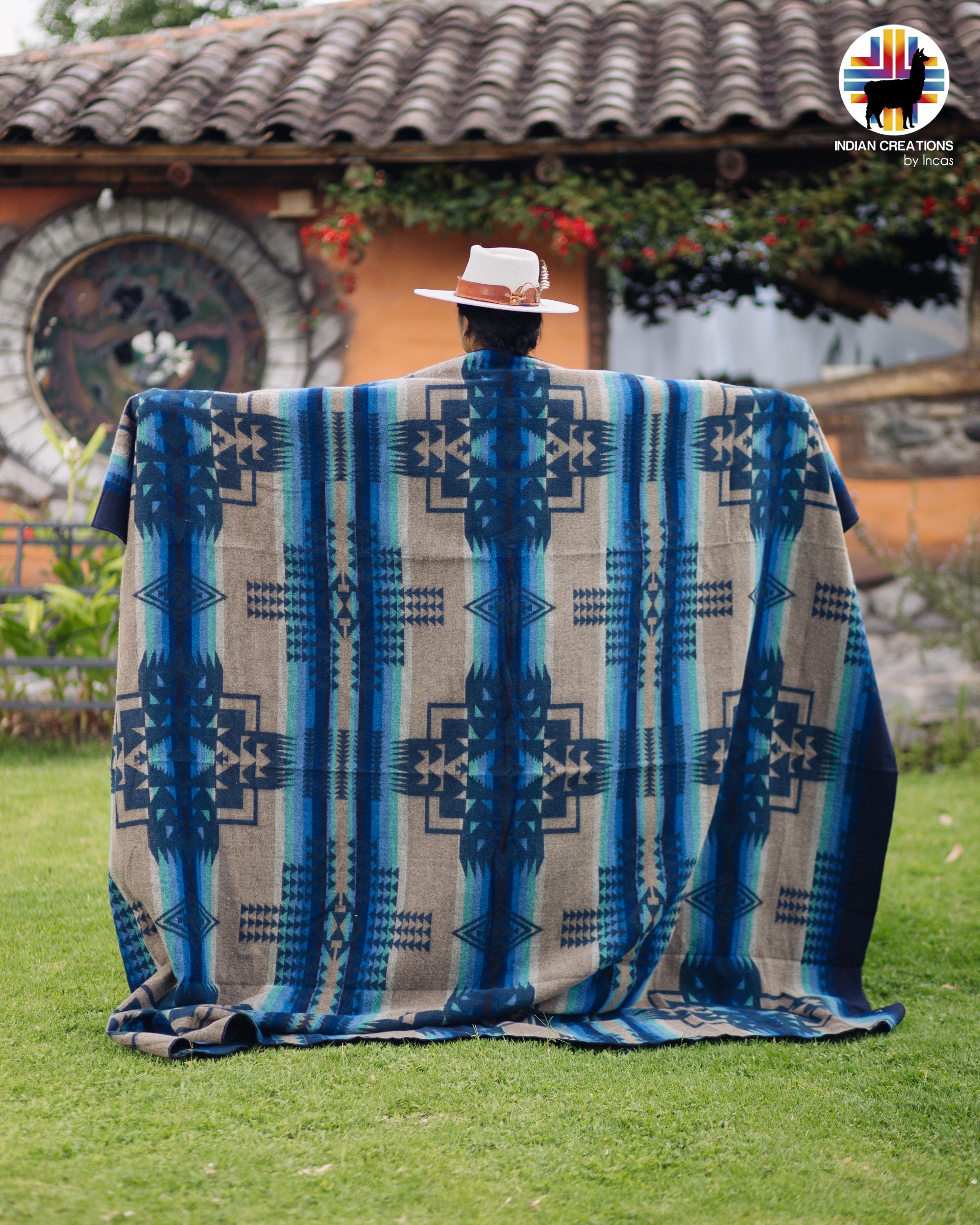 Vintage Chimayo Blanket/chimayo Ortega Hand Woven/indian