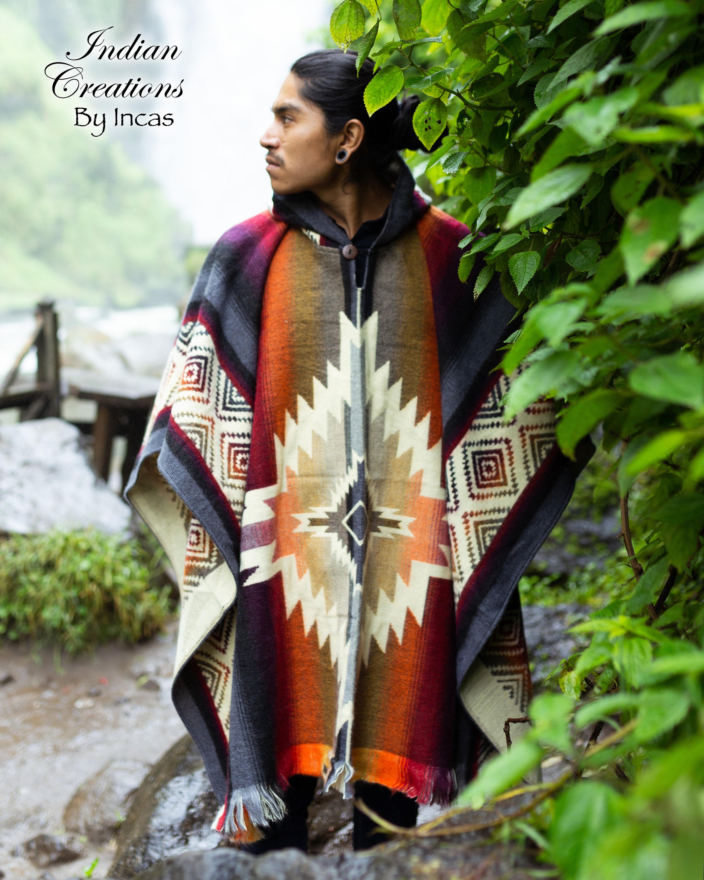 protest vækst Duke Sherpa Poncho - Etsy