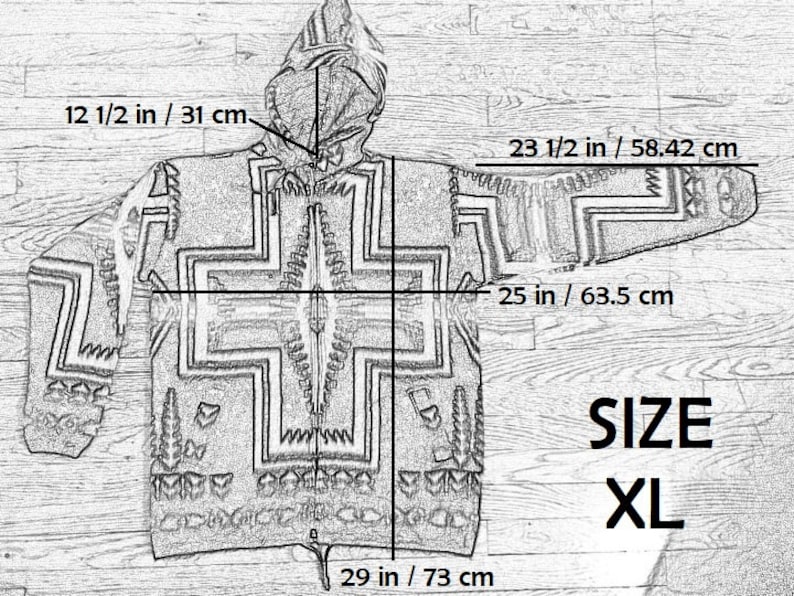 Alpaca Wool Jacket bear in the Sunset Handcrafted by Indigenous Hands