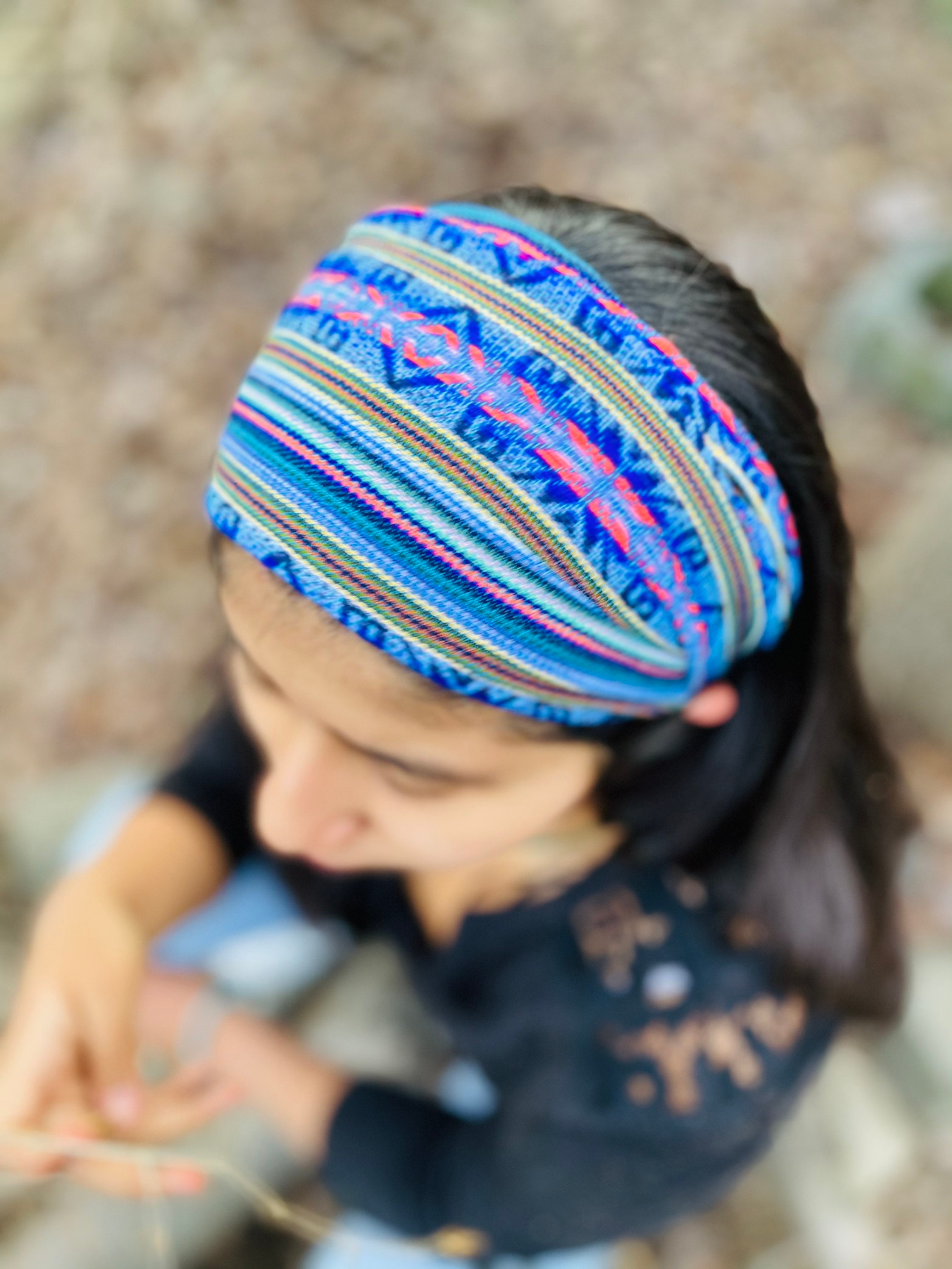 Baby Alpaca Bohemian Hippie Yoga Head Wrap Headband il_fullxfull.6618562857_jne1.jpg main image 3