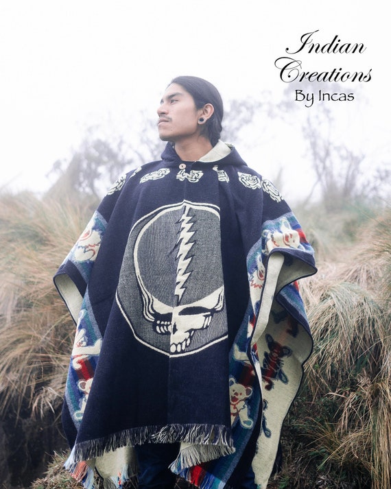 The Grateful Dead Alpaca Poncho 
