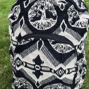 Exclusive Bohemian Backpack. (Tree of Life) Handmade, unique, accessible. Lightweight. Machine washable! FREE SHIPPING! Gift Ideas
