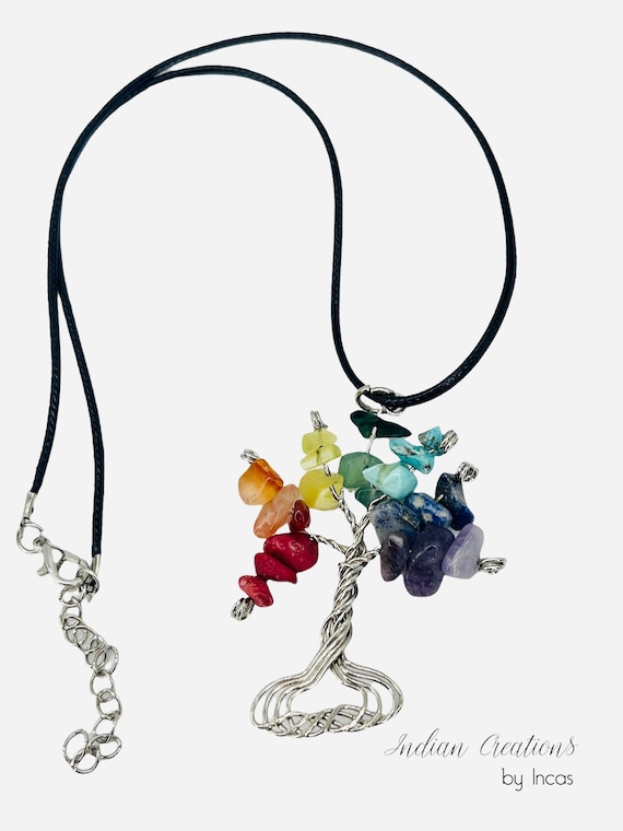 Collana Donna Con Ciondolo Pendente Cuore In Autentica Pietra Di Lu E Albero Della Vita Wire Chakra Cristalloterapia Collana Donna Con Ciondolo Pendente Cuore In Autentica Pietra Di Lu E Albero Della Vita Wire Chakra Cristalloterapia