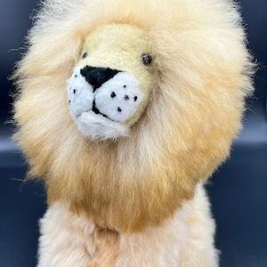 Handmade Super Soft Plush Alpaca Lion.  Handcrafted with natural baby Alpaca Fur. Great Gift for Alpaca Lovers! FREE SHIPPING! Gift Ideas