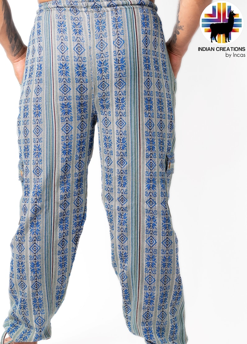 Boho Cotton Pants. Hippie Style Pants. Active Wear and Bohemian Style ...