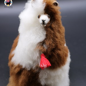 Handmade Super Soft Plush Alpaca. Handcrafted with natural baby Alpaca Fur. Great Gift for Alpaca Lovers! FREE SHIPPING! Gift Ideas