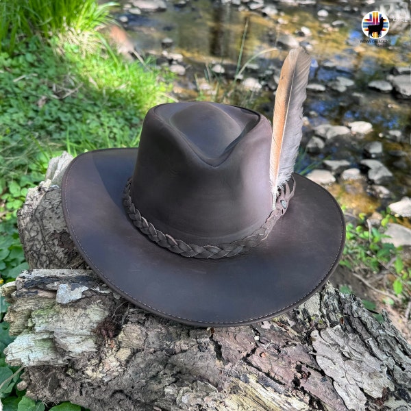 Chapeaux autochtones, chapeaux faits main dans l'outback, chapeaux de style bohème, livraison gratuite ! Idées cadeaux.