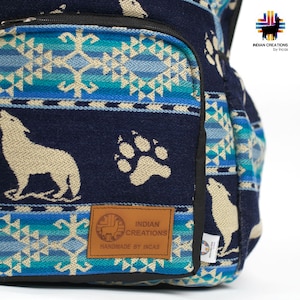 Sky Wolf Handmade Backpack unique, accessible. Machine washable! FREE SHIPPING! Gift Ideas