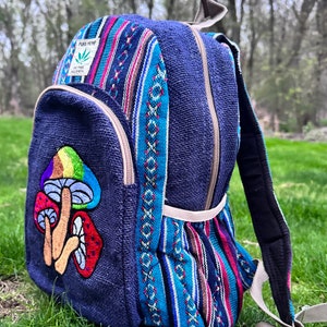 Zoanthids Backpack. Tie dye. THC Free. Exclusive design. Gift Ideas!