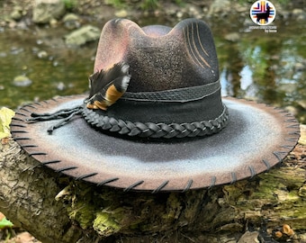 Indigenous Hats, Outback Handmade Hats, Boho Style Hats,  FREE SHIPPING! Gift Ideas.