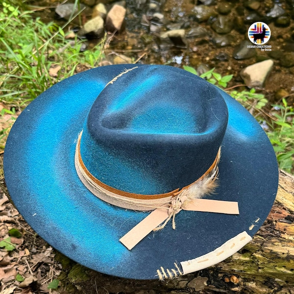 Indigenous Hats, Outback Handmade Hats, Boho Style Hats,  FREE SHIPPING! Gift Ideas.