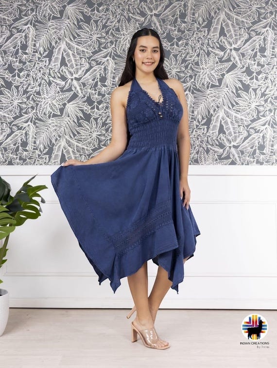 Hand-stitched Cotton Dress (fairy Dreams). Bohemian Style. Super  Comfortable and Machine Washable. One Size. FREE SHIPPING! Gift Ideas. -  Etsy UK