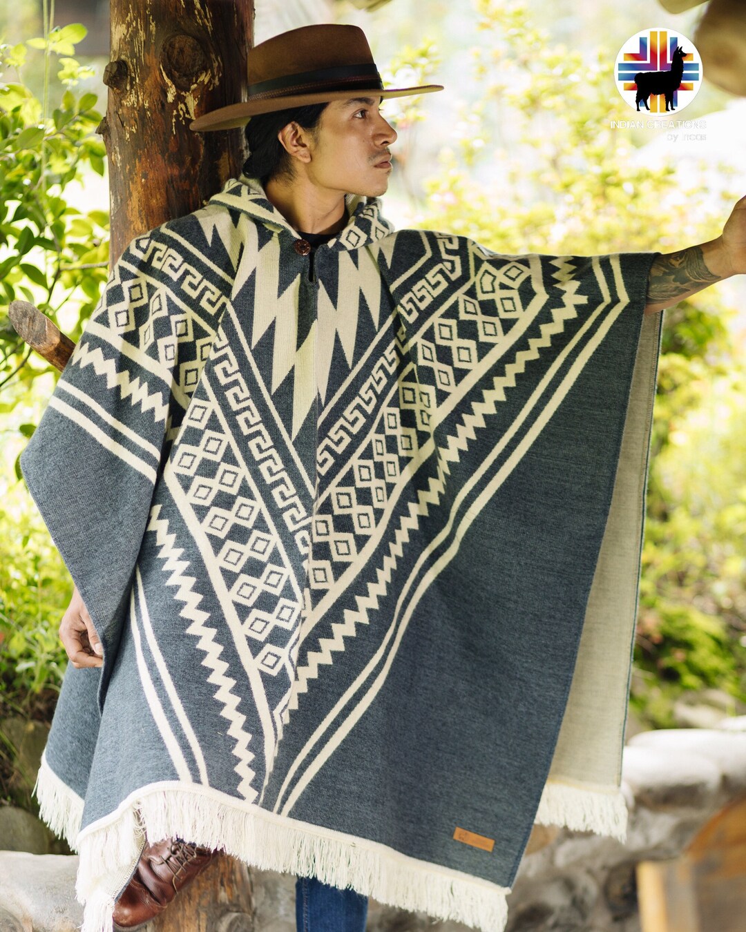 Oaxacan handcrafted Poncho main image 1