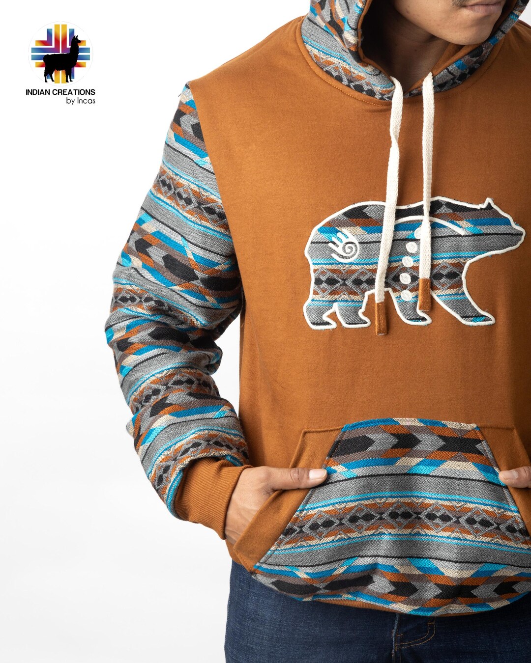 Handcrafted Hood With Wrist Warmers Bamboo Wrist Cuffs With Thumbhole Option - Handcrafted in  main image 3
