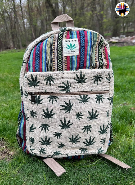 Handmade Geometric Backpack. (psycho) Tie-dye. THC Free  display picture 2