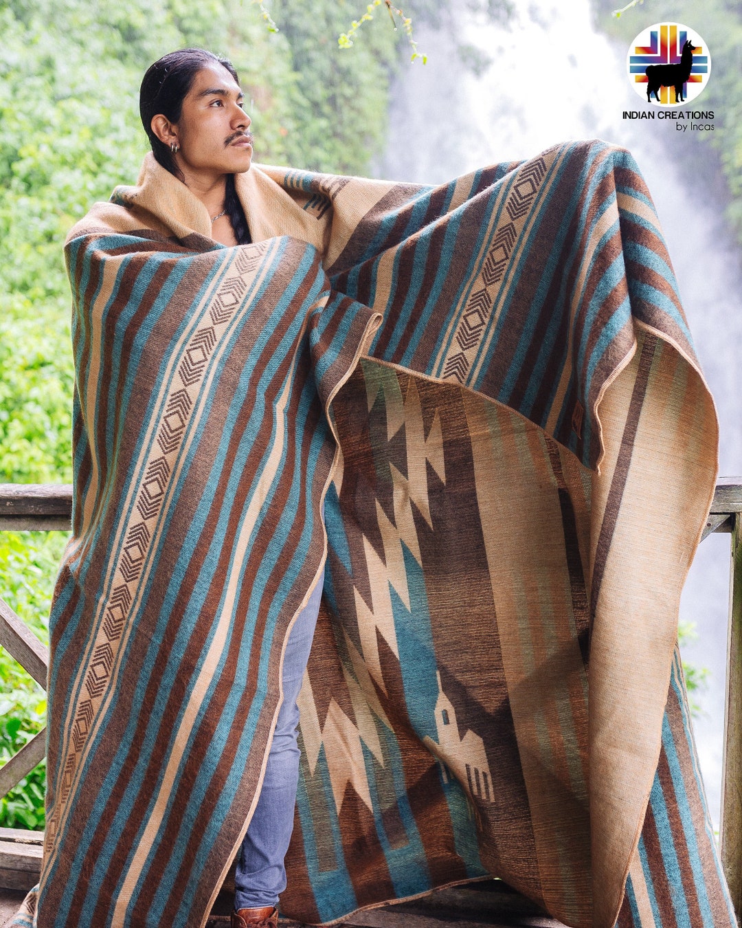 Ski Wool handmade Blanket main image 0
