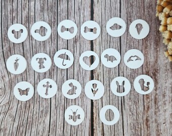 20 disques pour extrudeuse d'argile | Disque de forme pour extrudeuse pour porcelaine à froid, fondant | Cercle de disques d'extrudeuse |  Pâte polymère, outils de fondant