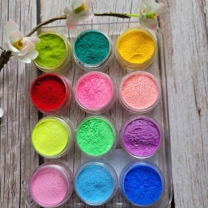 Pearlescent Powder Pigments - Gama 2, Clay & Craft Shaders - 12