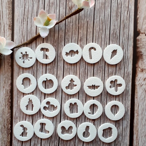 Clay Extruder Discs Set 20 Etsy