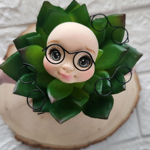 Round Frame Lensless Cool Doll Glasses, Miniature Round Eyeglasses For Doll Bear Accessories Metal frame.