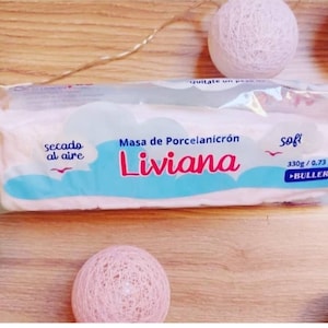 Cold Porcelain Professional Air Dry Clay liviana, Clay figurines, Clay decorations.