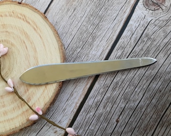 Herramientas para esculpir arcilla / Herramienta para esculpir de doble punta de acero inoxidable / Juego de esculpir liso / Herramienta para tallar / Herramientas para esculpir cerámica / Arcilla / Metal