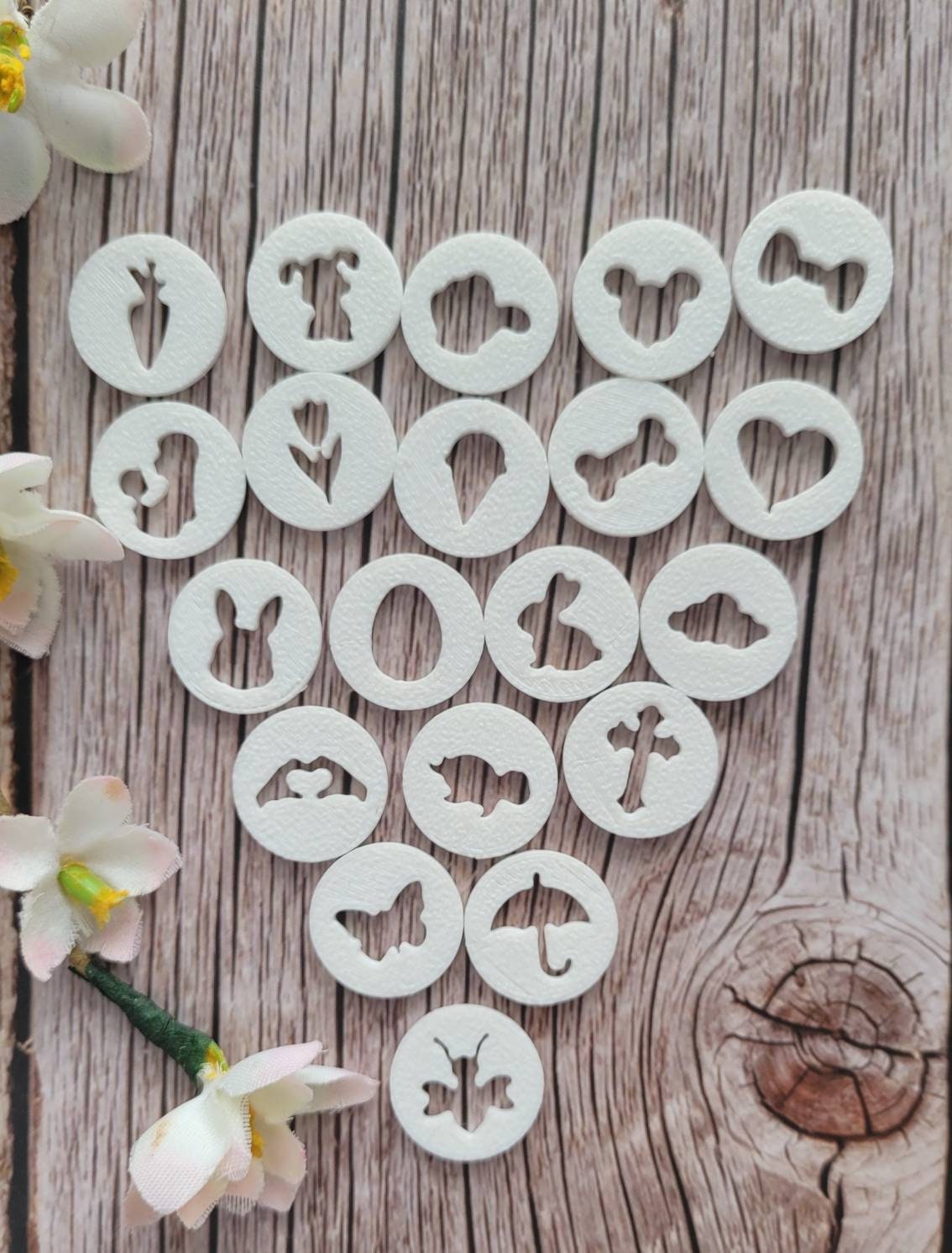 Clay Extruder Discs Set 20