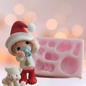Baby Silicone Mold | Clay Silicone Mold | Porcelain Cold Baby Mold | Silicone Mold Flexible | Clay Mold | Resin Mold | Clay Doll Molds