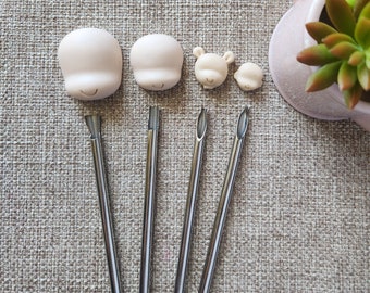 Polymer Clay Sculpting Metal Tools | Modeling mouth |Texture Stick Tool | Cake Decoration Tools | Metal Tool | Mouth Making Texture Tools
