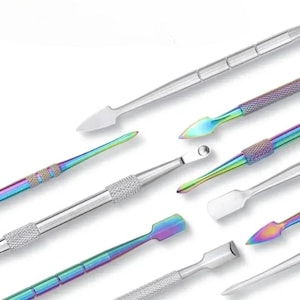 Metal clay tools, Clay tools, foam clay, sculpting tools, polymer clay tools, air dry foam clay tools, craft tools, metal tools
