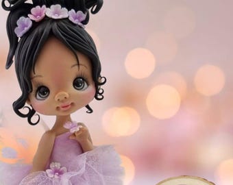 Silicone Mold Face doll, Universal Clay Silicone Mold ,Clay Craft, doll face mold, Supply for handmade crafting doll figures,.