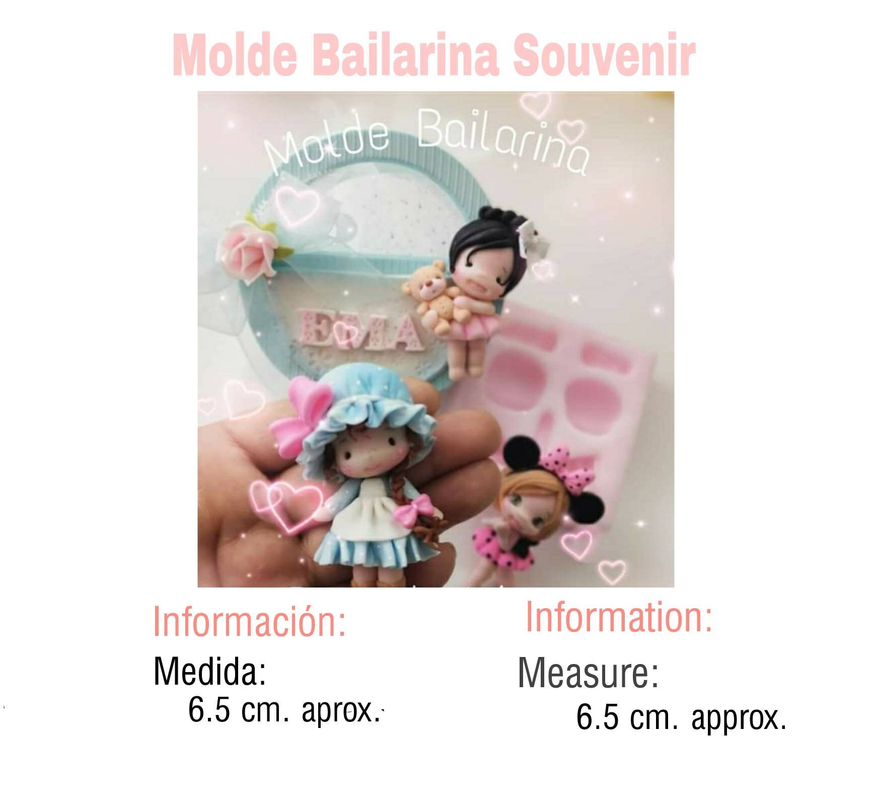 Stampo In Silicone A Forma Di Ballerina Ballerina Per Fondente, Cioccolato, Torte, Stencil Per Decorare Argilla, Utensile Da Cucina