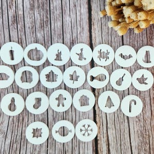 Clay Extruder Discs Set 25 | Extruder Form Disc For Porcelain Cold | Extruder Discs Circle |  Polymer Clay, Fondant Tools
