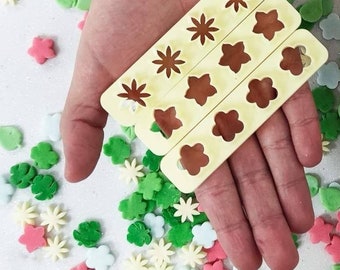 Spring Floral Shapes |Spring Clay Cutter Garden Floral |Clay Cutter Spring Flower | Petal Cutter Sets| Clay Earring Cutter | Jewelry Cutter