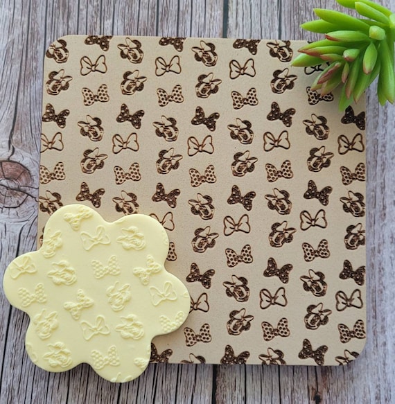 Polymer clay texture sheet 14x14 cm. Clay stamp, Texturizador de caucho, tapete texturizador, porcelain cold texture.