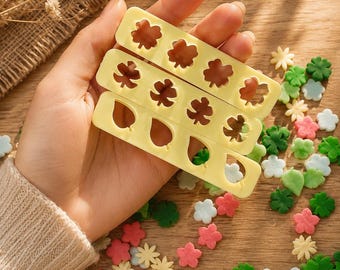 Cortador de arcilla con forma de hoja en relieve / Hojas para cortar arcilla / Cortador de arcilla con forma de hoja de monstera / Materiales para manualidades / Cortador de arcilla de verano / Herramientas para arcilla / Cortadores de joyería