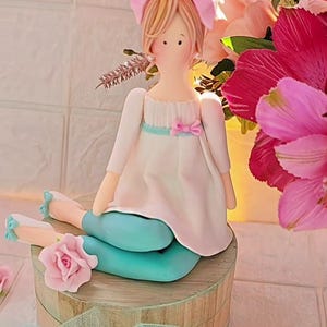 Clay Silicone Mold | Clay Craft  | Mold Tilda Doll | Mold Porcelain Cold | Mold Making Resin | Mold for Various Dolls | Mold Body Female