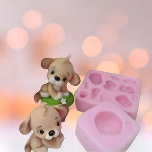 Molde de silicona Hippo, animal Silicone mold , flexible silicone mold. Silicone mold Hippo.