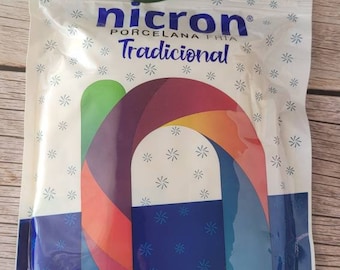Cold Porcelain Nicron, Porcelana Fria Tradicional Nicron, Professional Air Dry Clay, Porcelanicron, clay.