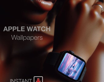 Apple Watch Wallpaper Snowy mountain landscape Wallpaper Apple Watch Face Wallpaper Download - PNG