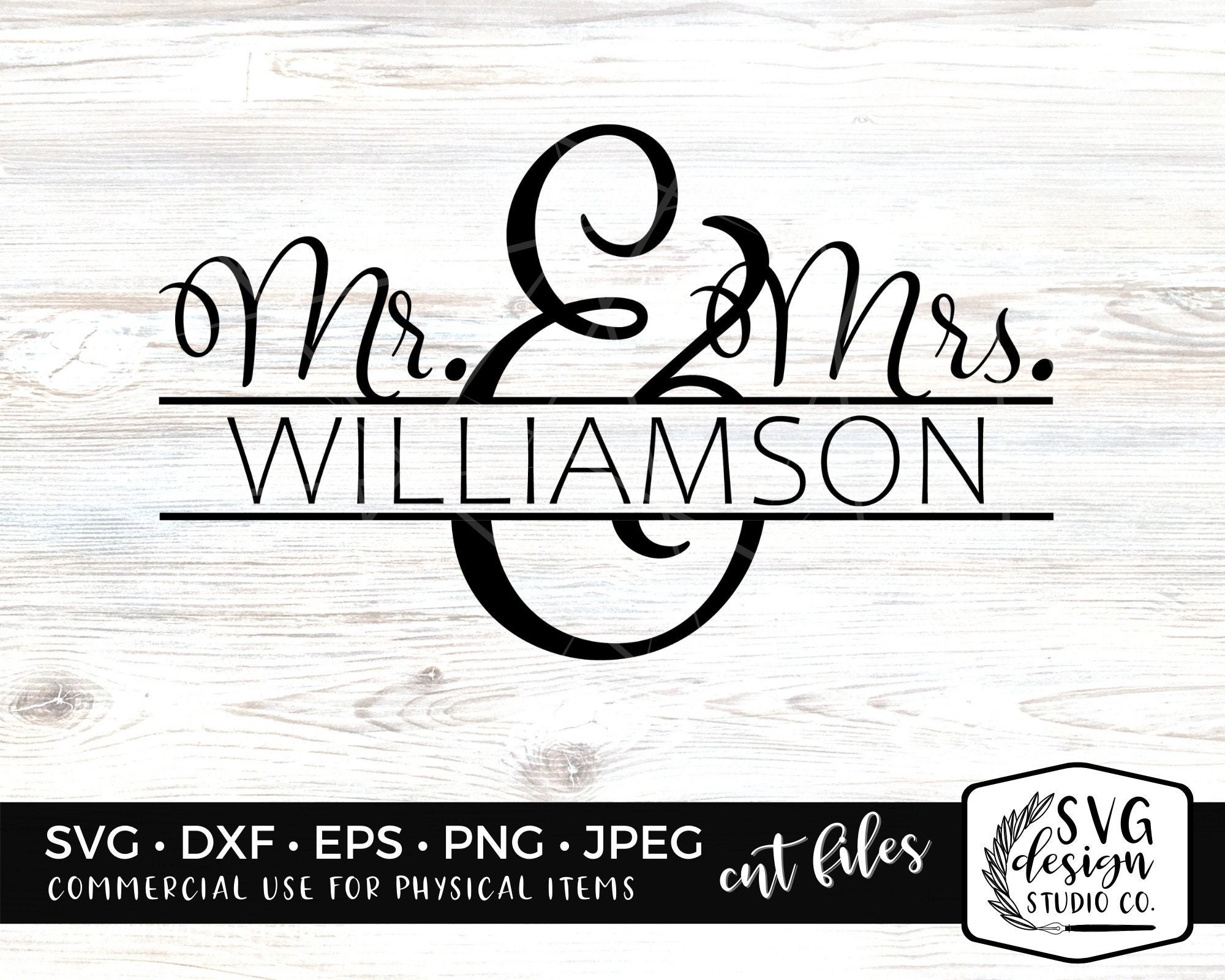 Mr and Mrs SVG Wedding Svg Marriage Svg Love Svg Just - Etsy UK