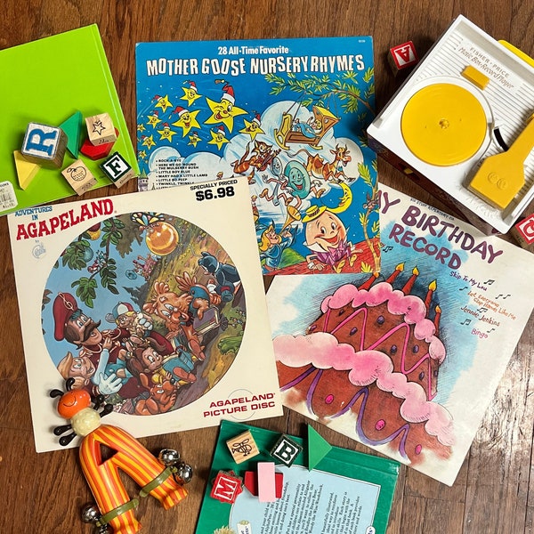 Vintage Children’s Vinyl Records