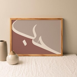 Hub - Love in Minimalist Arabic Calligraphy, muslim couple gift, Islamic Home Decoration, Islamic Postcard Art, Islam Art Print poster image 6