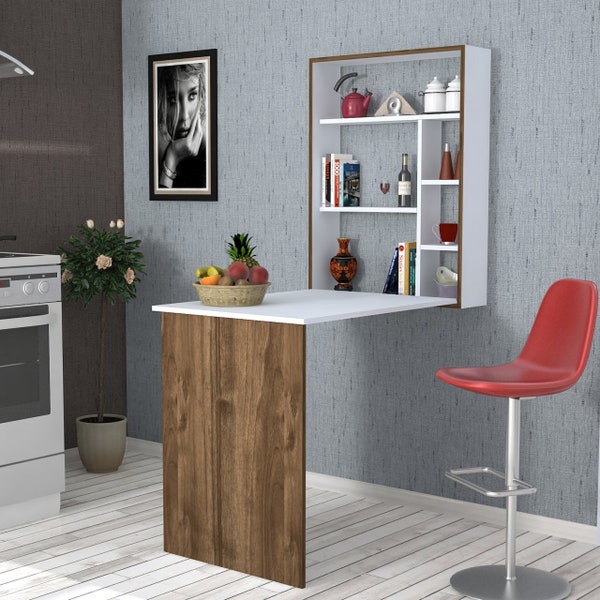 Wall Mounted Table Etsy