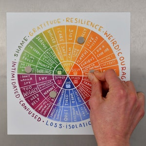 Magnetic Kid&#39;s Emotion Wheel