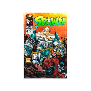 Spawn #6 | First Printing | Image Comics | Todd McFarlane | Collectible | Comic Book
