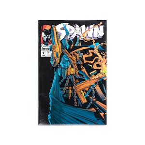 Spawn #7 | First Printing | Image Comics | Todd McFarlane | Collectible | Comic Book