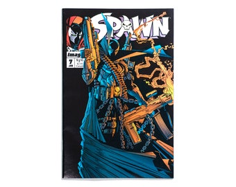 Spawn #7 / Primera impresión / Cómics de imagen / Todd McFarlane / Coleccionable / Cómic